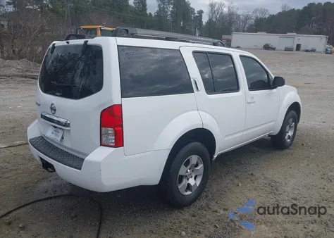 2008 Nissan Pathfinder S из США, поврежденный, VIN 5N1AR18U18C632227